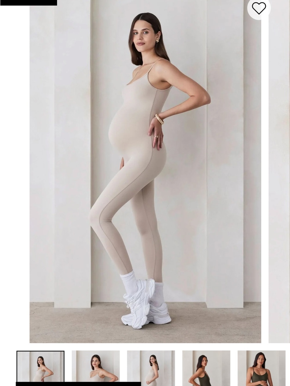 Bumpsuit in Beige Kate Style Size Medium